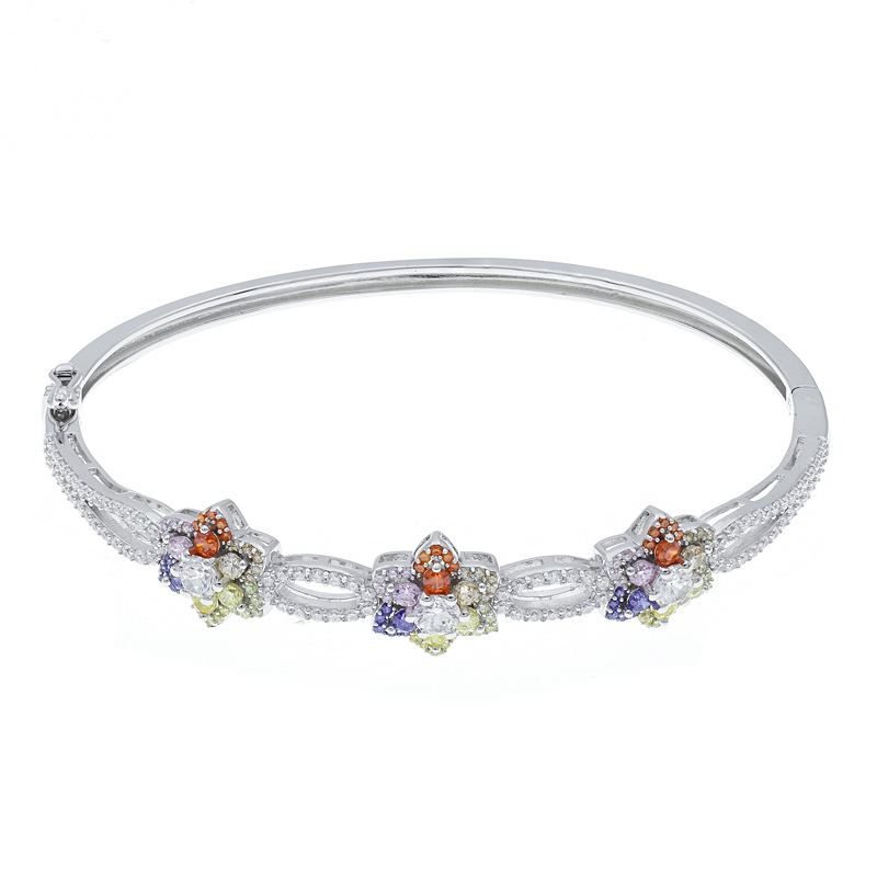 Multicolor Flower Bangle For Ladies
