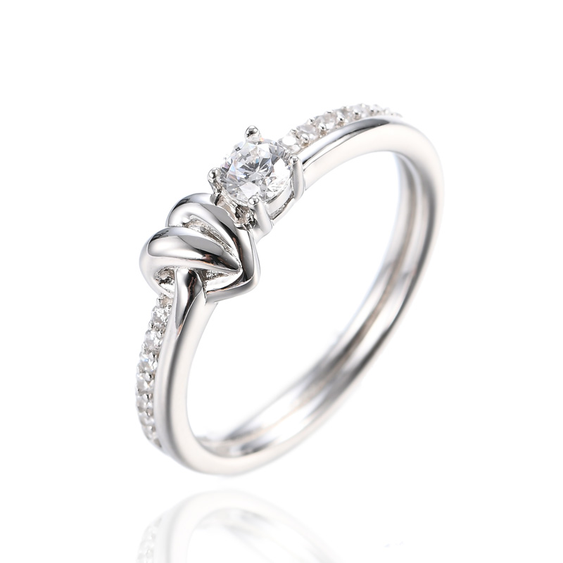 Оптовая маленькое кольцо с бриллиантом