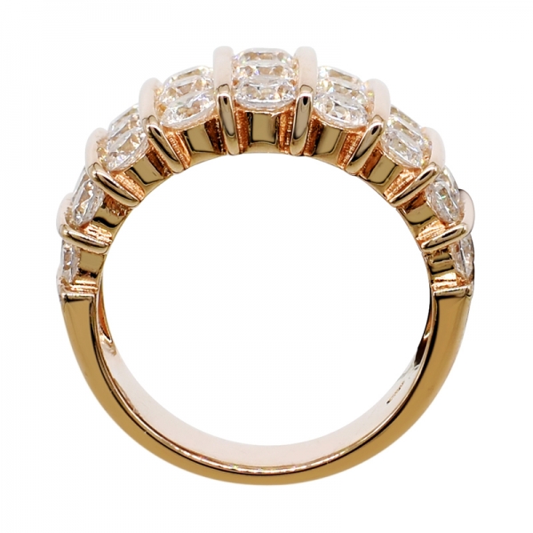 925 стерлингов драгоценное нежное розовое золото позолоченное кольцо 