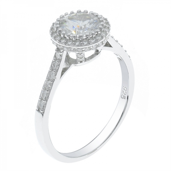 модное 925 серебряное кольцо halo halo 