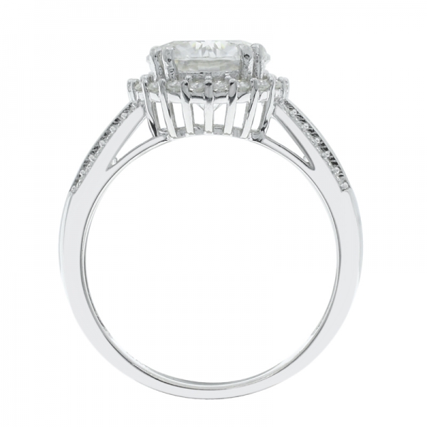 925 серебряное кольцо из сладкой моды с полосой настройки канала 