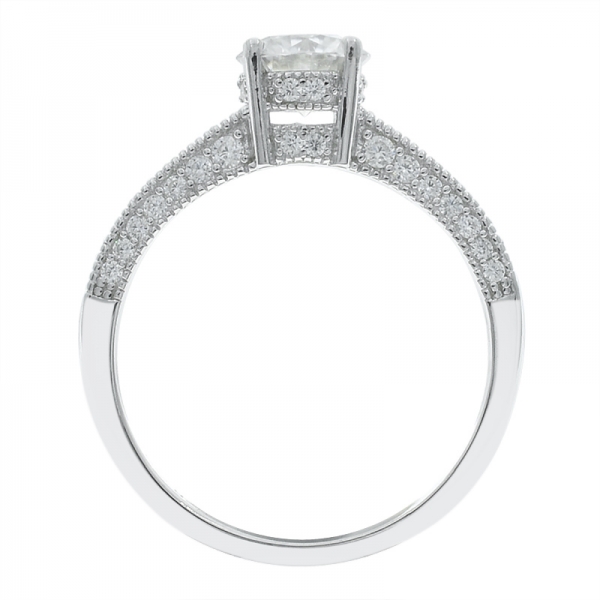 925 серебряное драматическое кольцо для дам 
