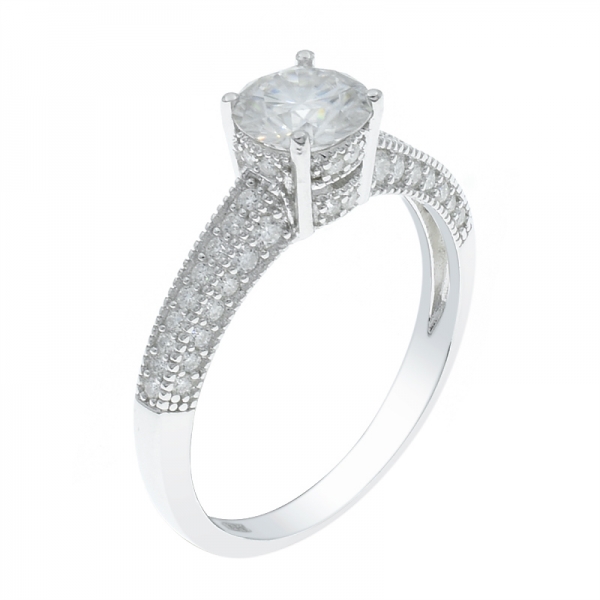 925 серебряное драматическое кольцо для дам 