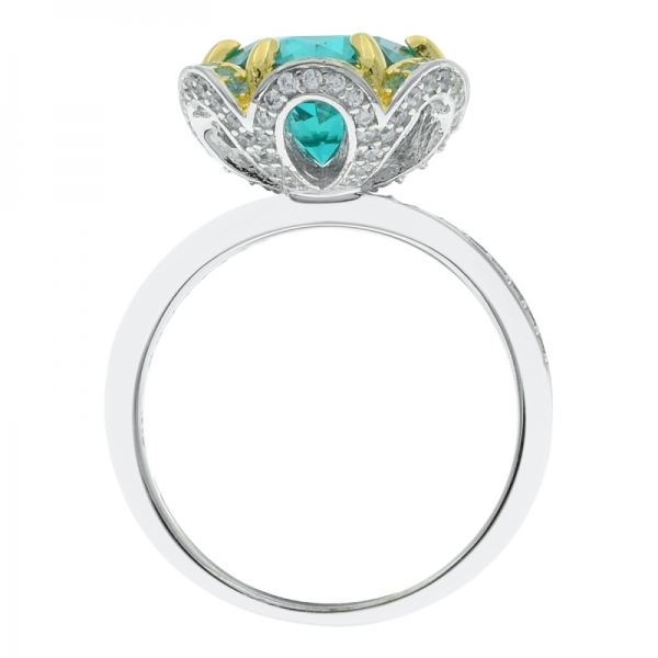 925 пробы стерлингового серебра декоративное цветочное кольцо параби 