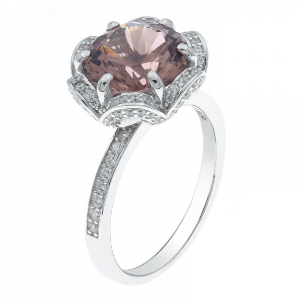 925 пробы стерлингового серебра декоративное цветочное кольцо параби 