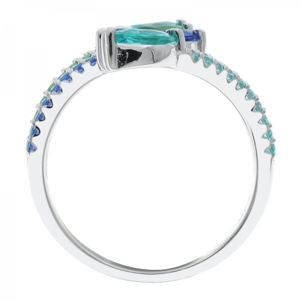 Кольцо обходного кольца из серии 925 из стерлингового серебра 