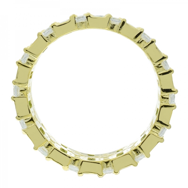 стильная мода 925 серебряное золото покрыло бесконечное кольцо 