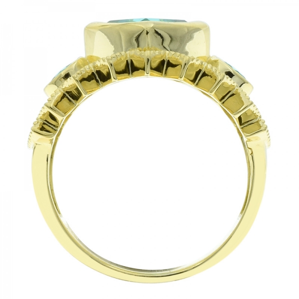 стильное модное серебряное кольцо в форме подушки 925 пробы 