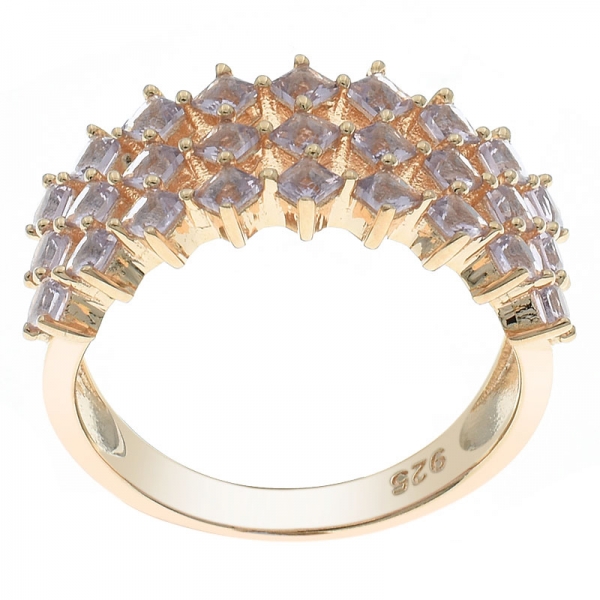 Серебро 925 пробы уникальное кольцо ручной работы из морганита 
