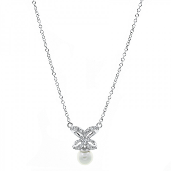 ожерелье жемчуга стерлингового серебра фарфора 925 с камнями цвета paraiba 