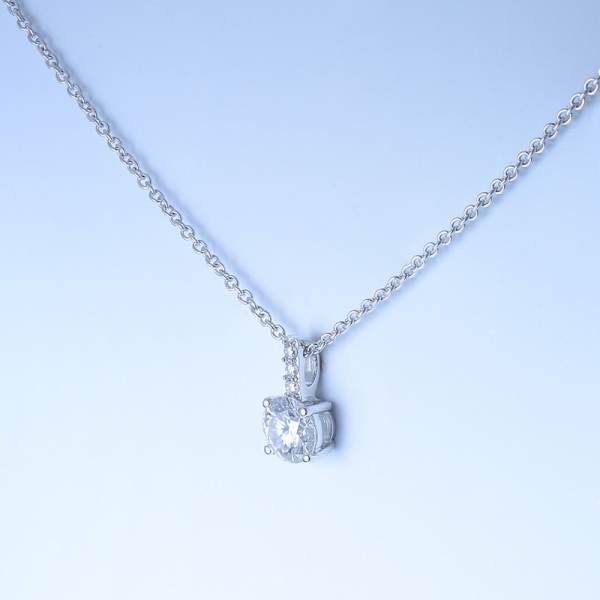 Необычное ожерелье из серебра 925 пробы для женщин 