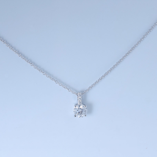 Необычное ожерелье из серебра 925 пробы для женщин 