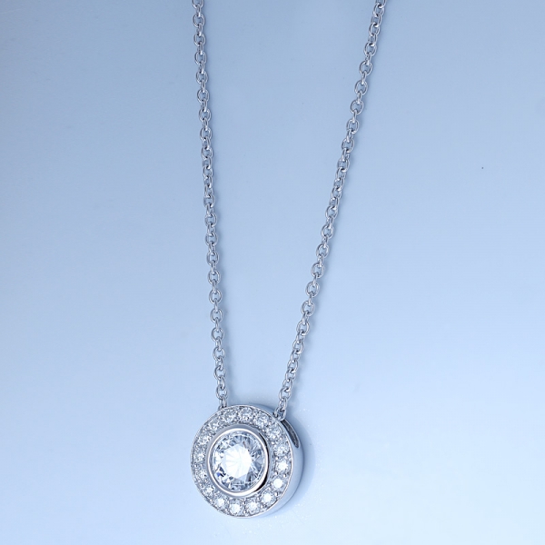 Ожерелье венчания венчика гало стерлингового серебра 925 