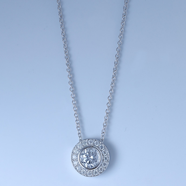 Ожерелье венчания венчика гало стерлингового серебра 925 