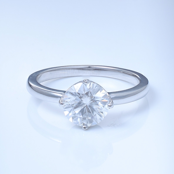 Обручальное кольцо пасьянса из серебра 925 пробы для женщин 