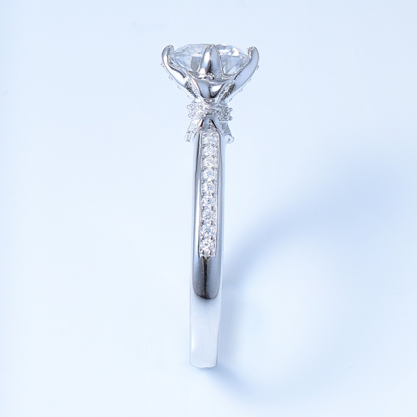 винтажное стерлинговое серебро 925 пробы обручальное кольцо для женщин 