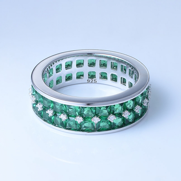квадратная лаборатория создана синий сапфир красивый узор серебряное кольцо 