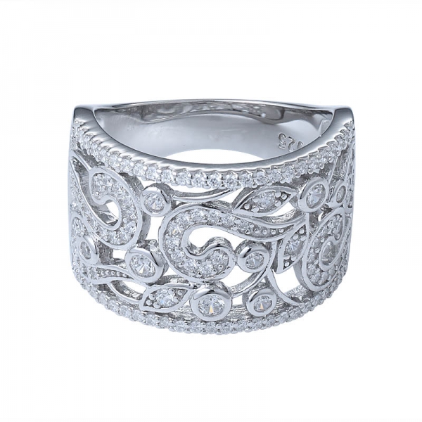Тонкое кольцо CZ Enhancer обручальные кольца персонализированные переплетенные широкополосные кольца панк-кольца 