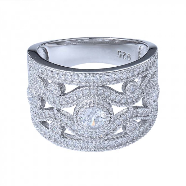 2020 горячие продажи 925 стерлингового серебра cz бриллиантовые обручальные кольца для пары 