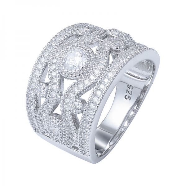 2020 горячие продажи 925 стерлингового серебра cz бриллиантовые обручальные кольца для пары 
