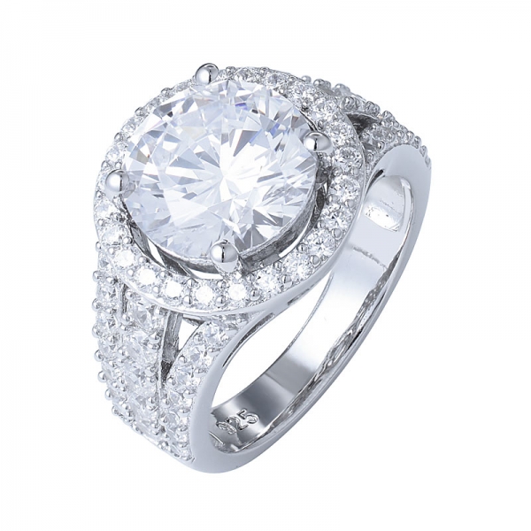 Оптовая обещание кольцо 5ct циркон cz обручальное кольцо обручальные кольца для женщин свадебные украшения 