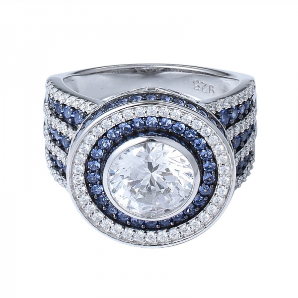 2 карат ааааа циркон cz алмазный опал обручальное кольцо для женщин 