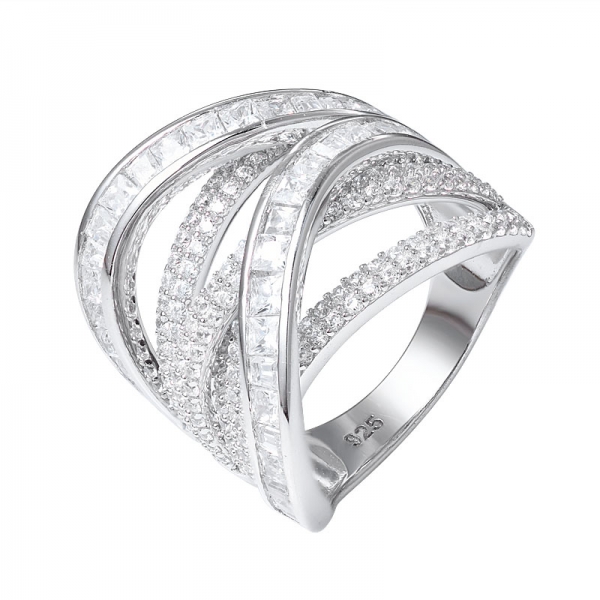 уникальные модные кольца с бриллиантами в виде креста Для любимая девушка 