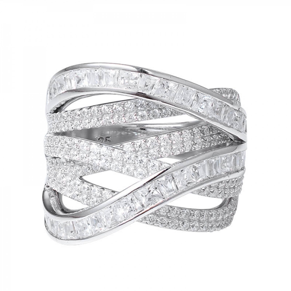 уникальные модные кольца с бриллиантами в виде креста Для любимая девушка 