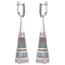 Серьги из серебра 925 пробы