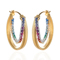 Серьги из серебра 925 пробы