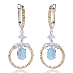 Серьги из серебра 925 пробы